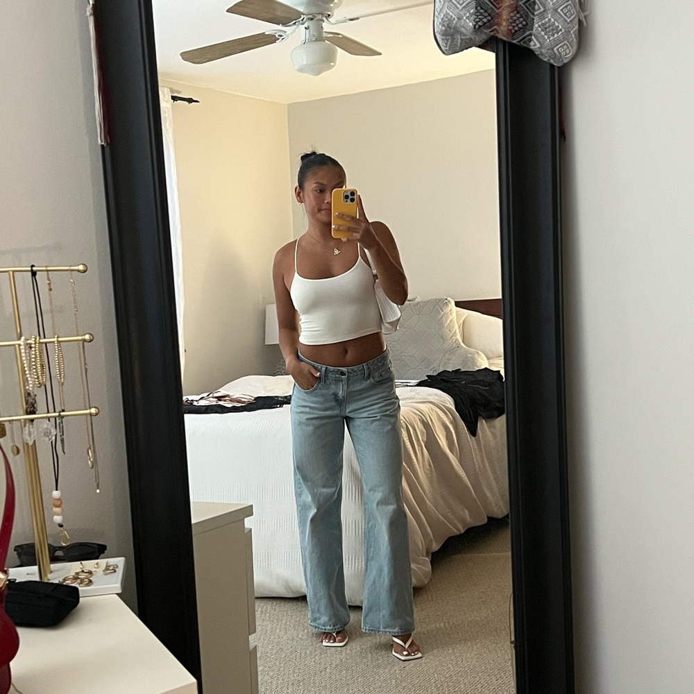 PacSun white tank top